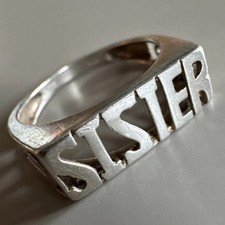 Sterling Silver 925 SISTER