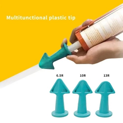 3pcs silicone sealant nozzle - 3pcs,