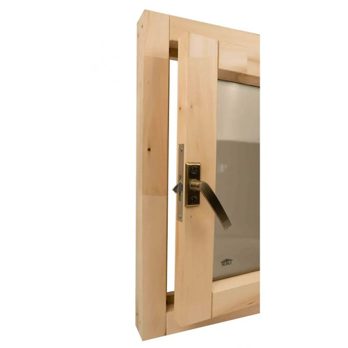 Sauna wood window - sauna, 600x500