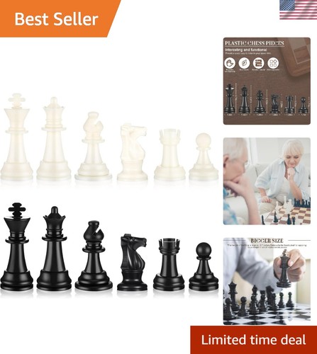 Complete plastic chess - complete,
