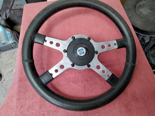 Leather steering wheel fits - steering,