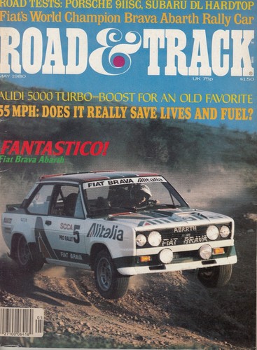 Road track may 1980 - track,