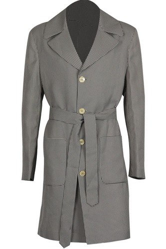 Fendi men belted houndstooth - belted,