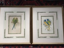 Pair Of Framed, Hand Coloured