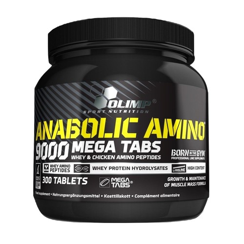 Olimp anabolic amino 9000 whey - anabolic,