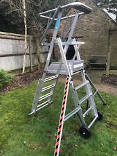 Zarges zap telescopic work platform/ladder. Great Condition.