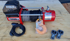 Stealth 6000kg 13500lb 12v Electric Recovery 4x4 wireless synthetic Winch