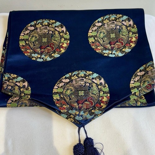 Vintage chinese silk brocade - chinese,