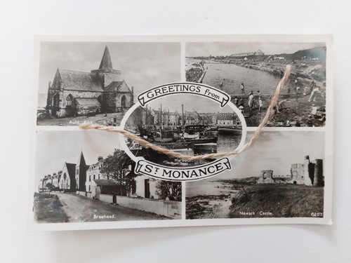 Monance post card scotland - st,