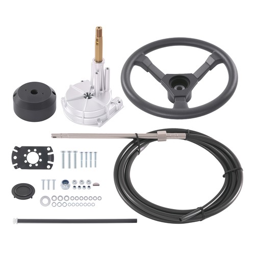Outboard rotary steering - rotary,