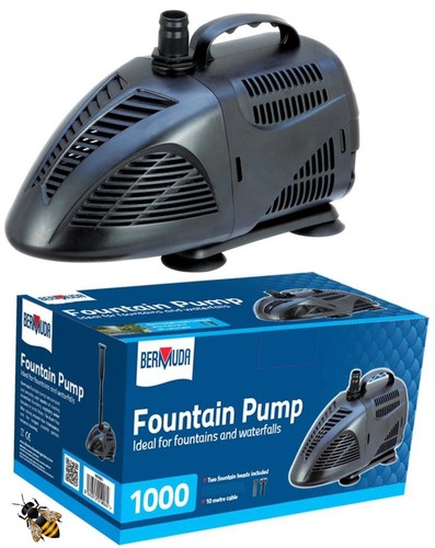 Pond pump fountain - pond,
