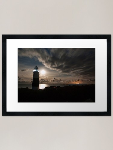 Alderney lighthouse under - alderney's, a
