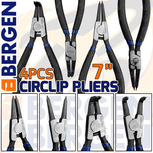 Bergen circlip pliers - pc, 7"