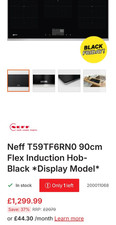 Neff T59TF6RN0 Induction hob