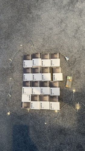 16x ikea led - ikea, battery-operated