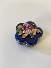 Blue Trinket Pill Box 3D