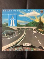 Kraftwerk Autobahn vinyl first German pressing 1974 Philips