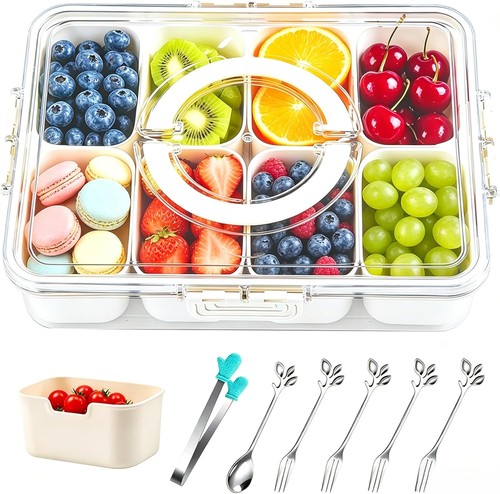 Compartment snackle box - snackle,
