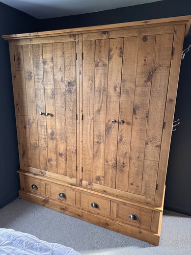 Four door rustic wooden - four,