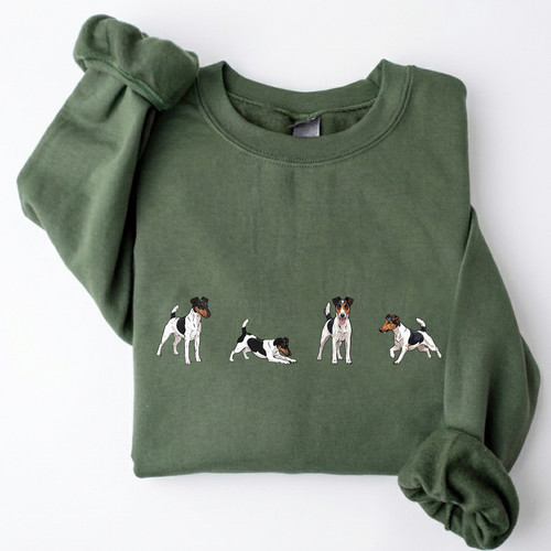 Smooth fox terrier sweatshirt - terrier,