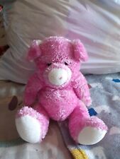 Chad Valley Pink Pig, Small Plush Soft Toy