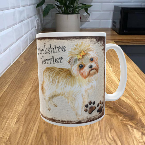 Yorkshire terrier 11oz - terrier,