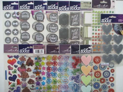 Sticko stickers shapes - shapes,