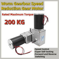 Worm Gearbox Speed Reduction