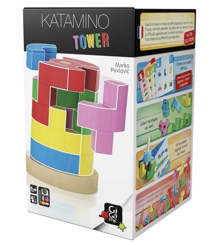 Katamino tower wooden - tower, |