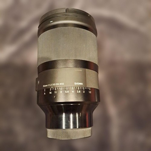 Sigma 35mm dn lens - f1.2,