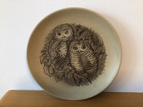 Poole pottery stoneware plate - poole,