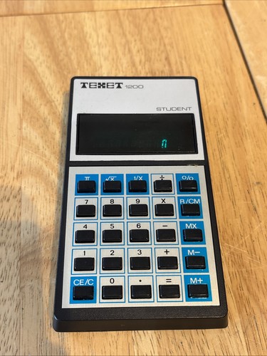 Vintage texet 1200 student - texet,