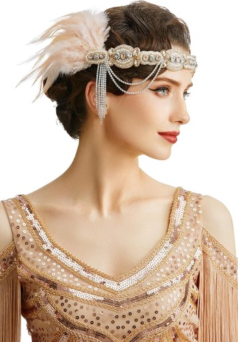 Babeyond 1920s headband - babeyond,