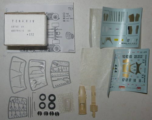 Tenariv 172 resin - 1:43, resin/metal