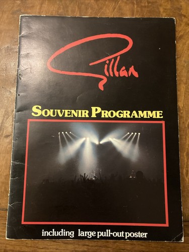 Autographed gillan magic tour - magic,
