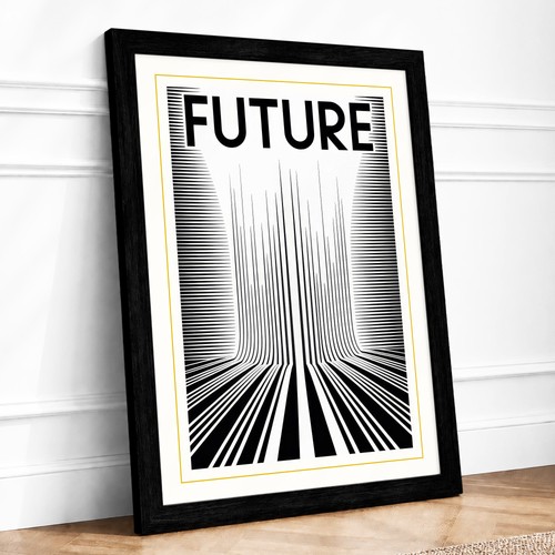 Future forward typography - forward,