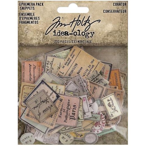Tim holtz idea ology ephemera - tim,