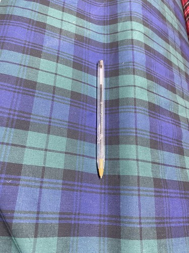 Black watch check tartan - watch,