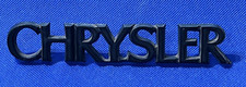 CHRYSLER - VINTAGE  CAR BADGE / EMBLEM 158 X 28 MM