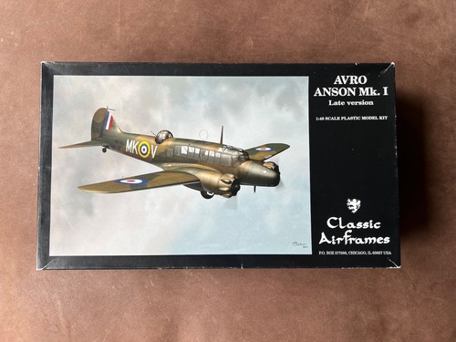 Classic airframes avro anson - airframes,