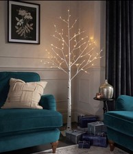 White Birch Twig Tree - Warm