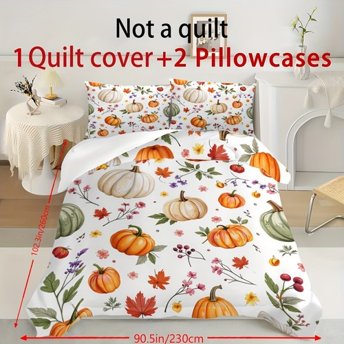 Autumn pumpkin floral leaf - autumn,