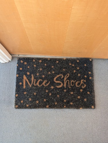 Nice shoes door - nice,
