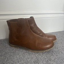 Asda Girls Brown Chelsea Boots