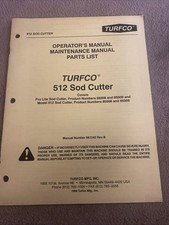 Turfco 512 Sod Cutter
