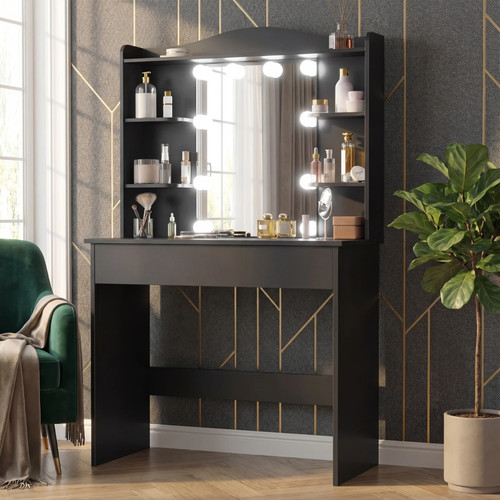 Dressing table with mirror - dressing,