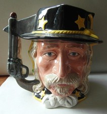 Royal Doulton Antagonists D6712- Battle of Little Big Horn - Custer & Sitting