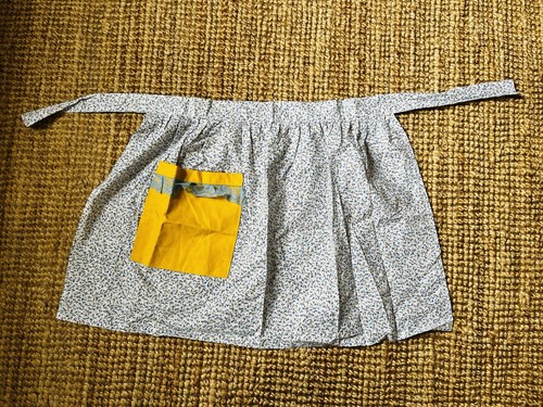 Vintage ladies half pinny - vintage,