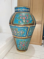 HUGE HAND PAINTED VINTAGE