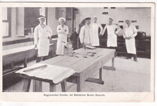 A G. & P.  c.WW1 Post Card of Regimental Cooks, 1st Battalion Scots Guards.